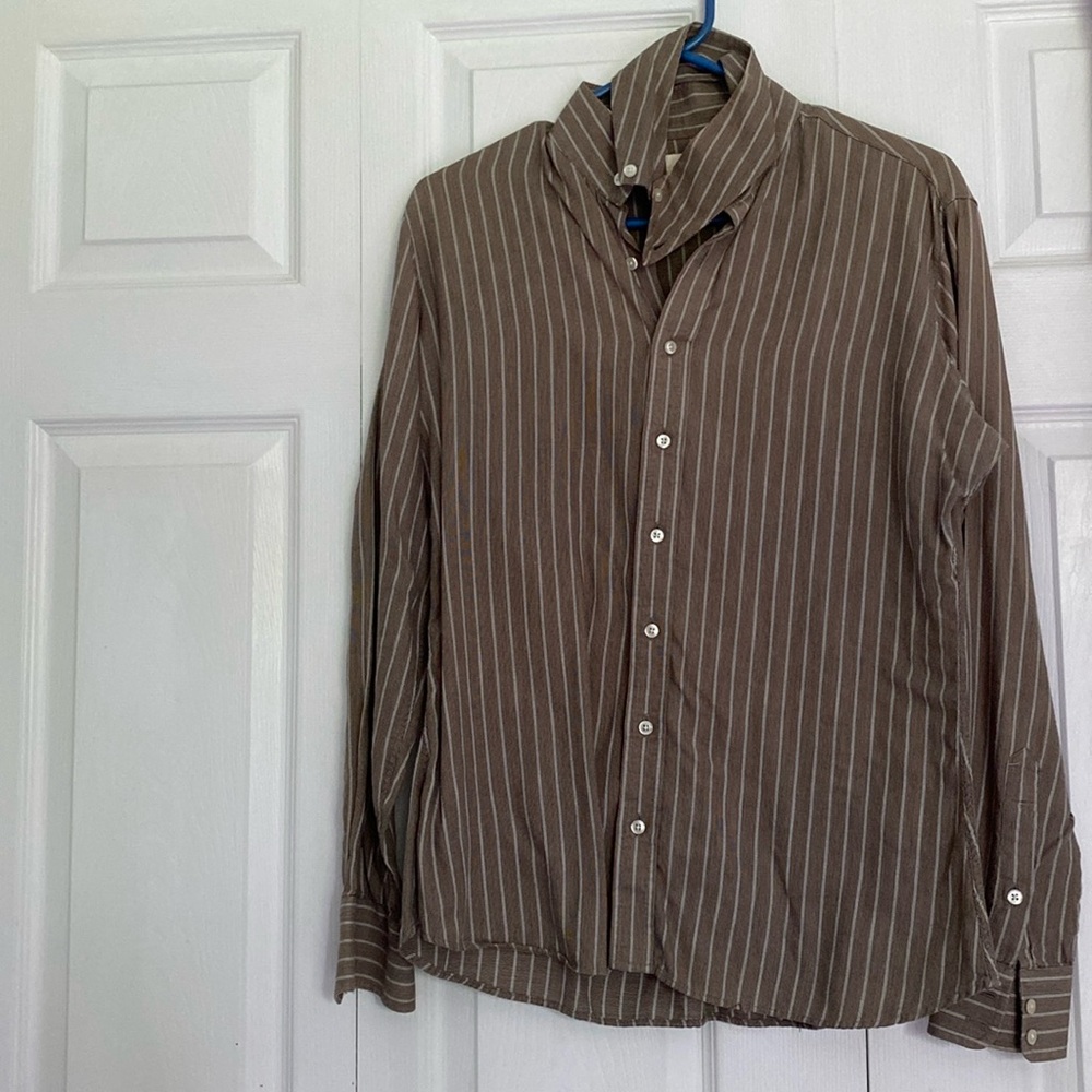 Collared Button Up Blouse